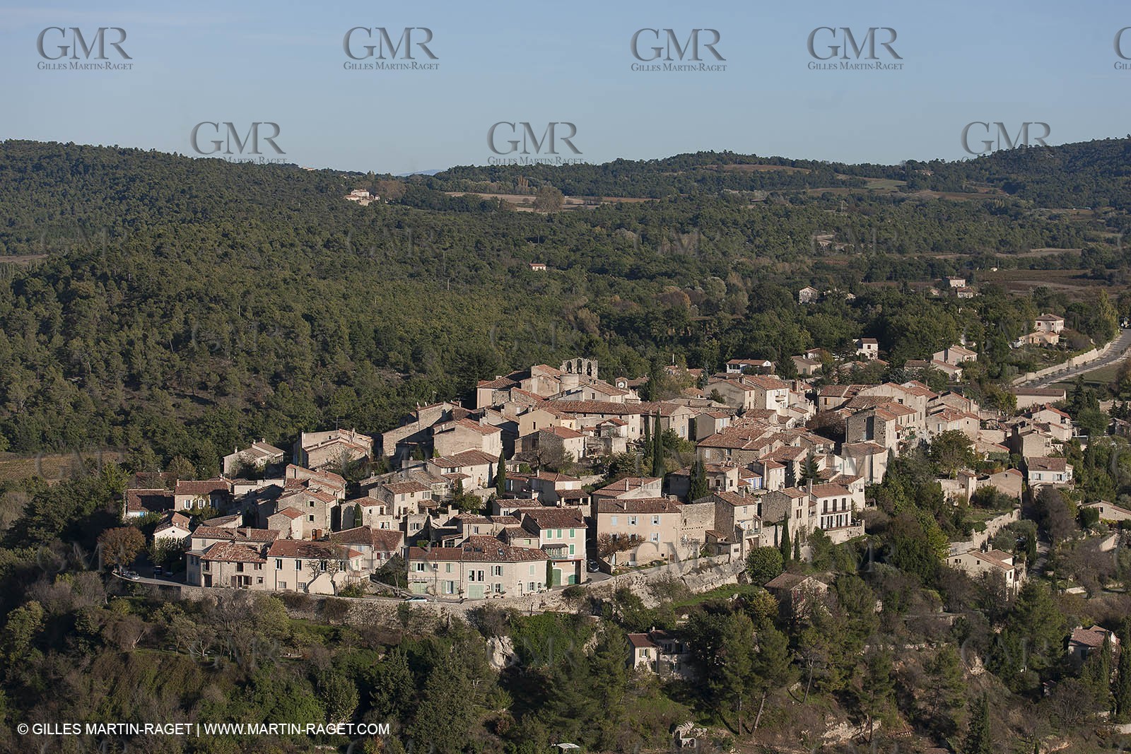 29 10 2012 - Grambois (FRA,84) - Luberon  seen from above