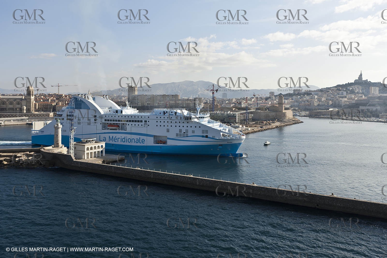 14 01 2012 - Marseille (FRA,13) - La Meridionale shipping company - the Piana off Marseille and the Calanques