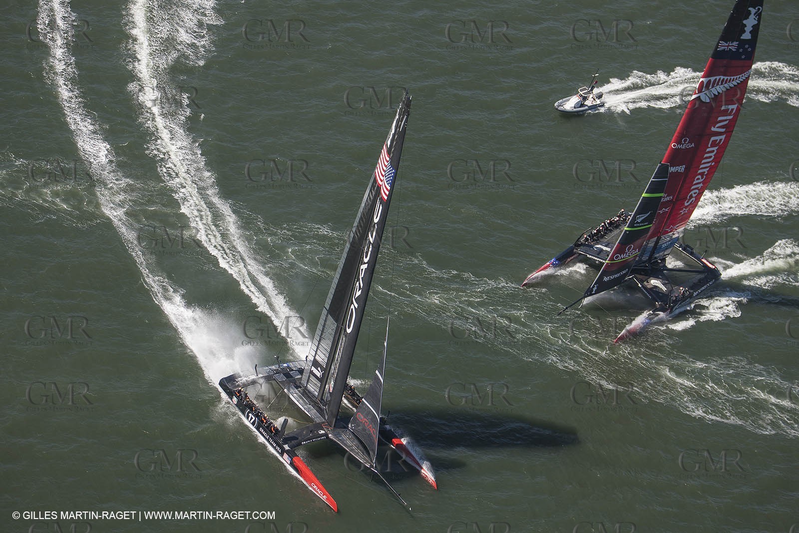 07 09 2013 - San Francisco (USA,CA) - 34th America's Cup - Final Match - Race Day 1