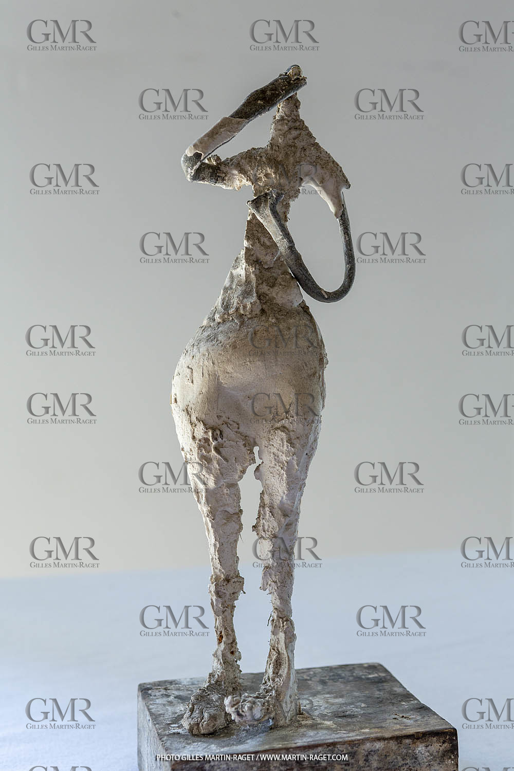 12 07 2020, St Rémy de Provence (FRA, 13) Oeuvre Germaine Richier, Nu VIII