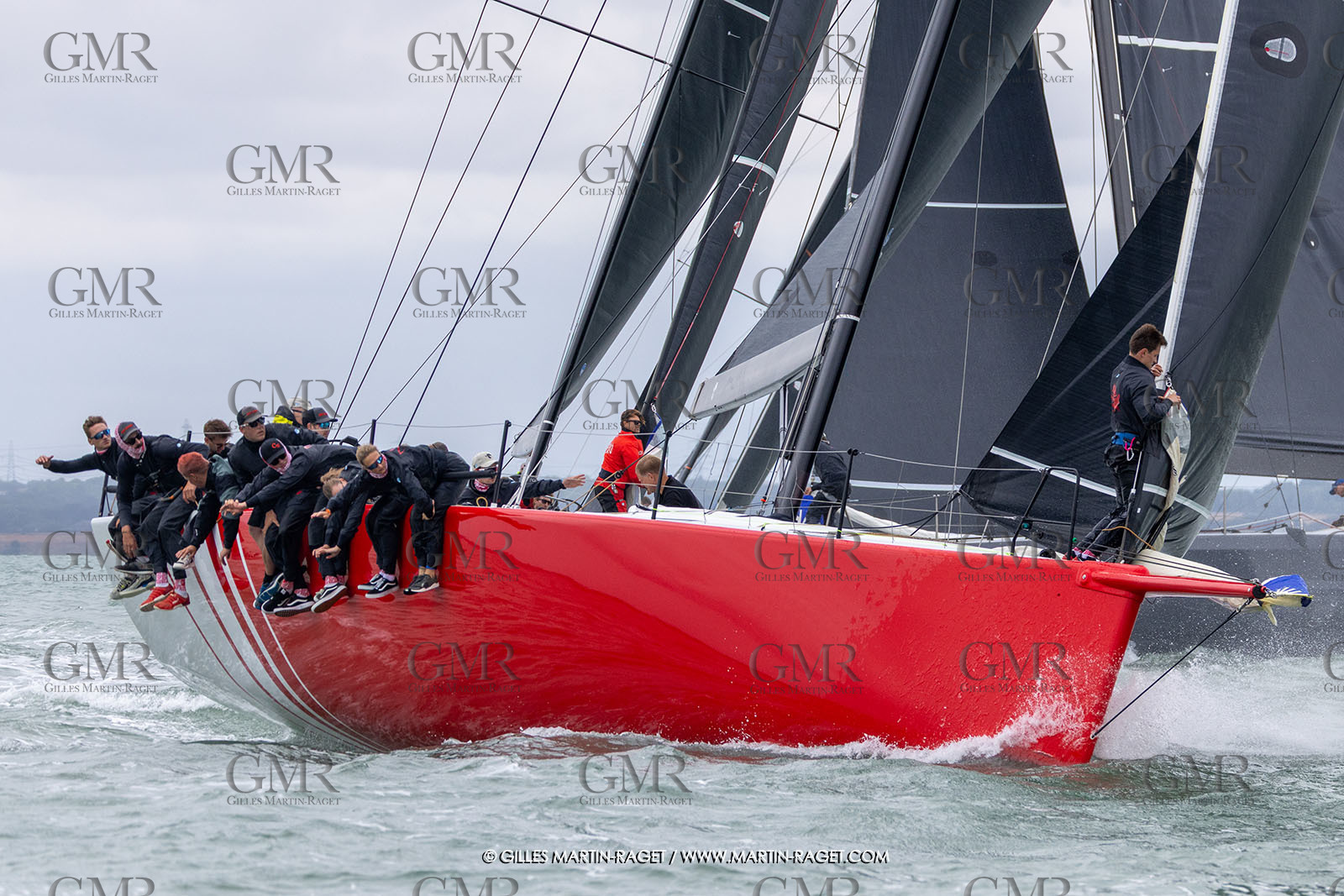 22 07 2025, Cowes (UK, IOW), Admiral's Cup 2025, Inshore Races 1 & 2,