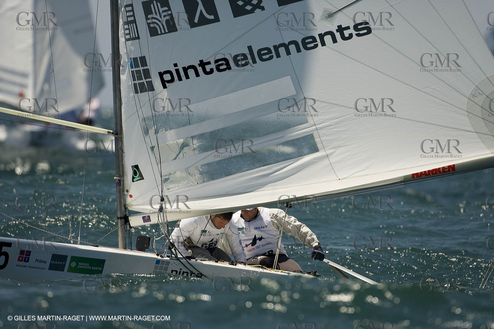 07-05-07 - ISAF SAILING WORLD CHAMPIONSHIPS - CASCAIS 2007 - DAY 2 - Star Class - GERMANY - PICKEL,BORKOWSKI