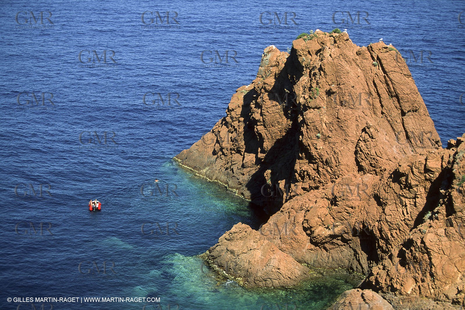 France - Côte d'Azur - Esterel cliffs