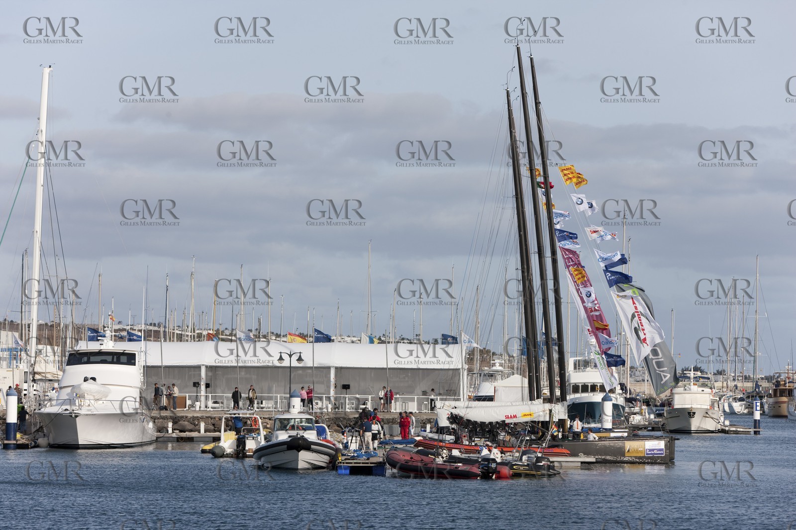 09 12 2008 - Puerto Calero (Lanzarote, Islas Canarias, ESP)  - RC 44 World Championsship - RC 44 Puerto Calero Gold Cup - Training
