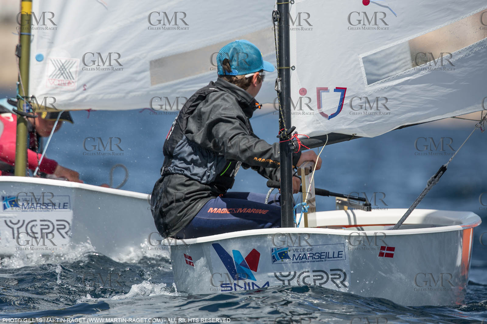 14 04 2016, Marseille (FRA,13), SNIM Dériveurs, Coupe Internationale de Printemps Optimist, Day 4