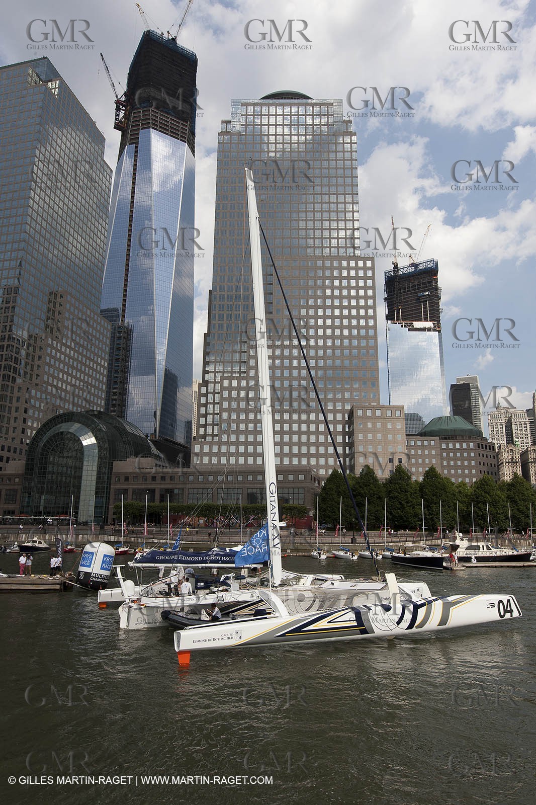 03 07 2012 - New York (USA, NY) - Krys Ocean Race prologuie - arrival in New York