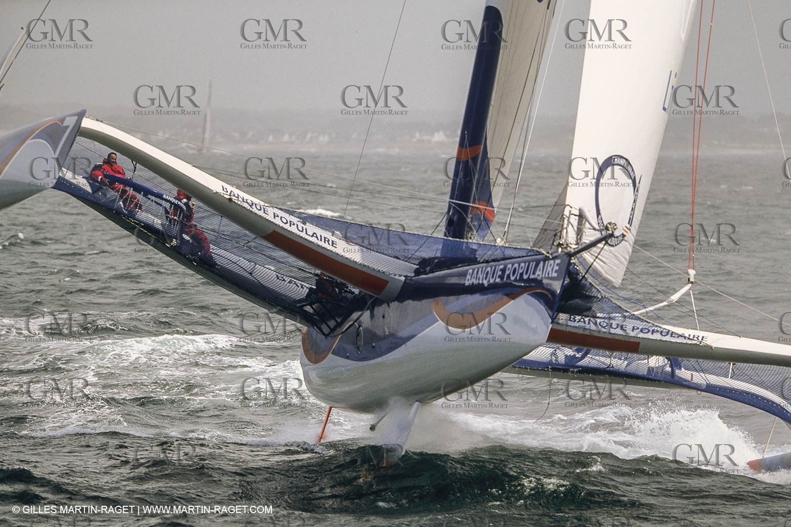 Yacht Racing, Multihull, ORMA 60, Lalou Roucayrol, Banque Populaire IV