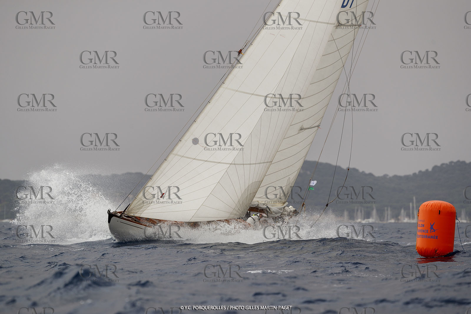 19 06 2024, Porquerolles Island (FRA), Championnat du monde des 12 m JI 2024, Race Day 1