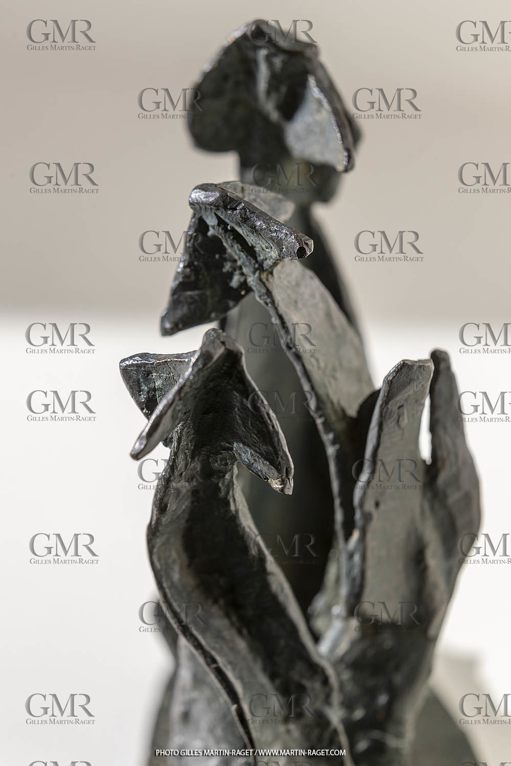 19 02 2020, Marseille (FRA,13), Oeuvre de Germaine Richier, Le Crochet ou Hydre 1954, Bronze patiné foncé, Numéroté HC1, Fondeur Susse, Paris, 14 x 13 x 7 cm, Collection particulière