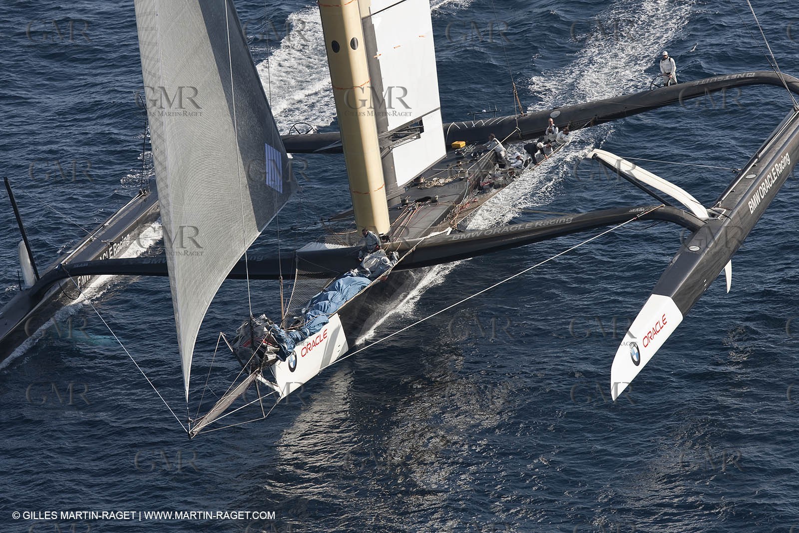 18 11 2009 - San Diego (USA, CA) - 33rd America's Cup - BMW ORACLE Racing - Wing Trials, Day 5