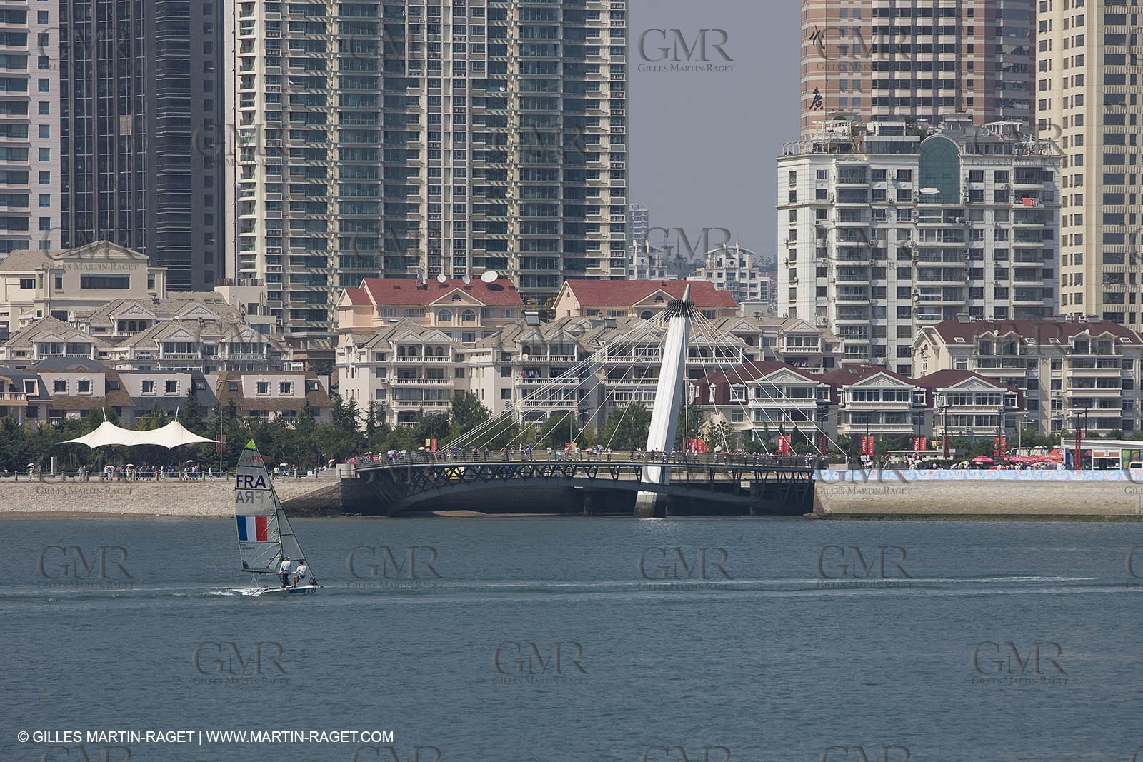 07 08 2008 - Qingdao (CHN) - Olympic games - The olympic Marina