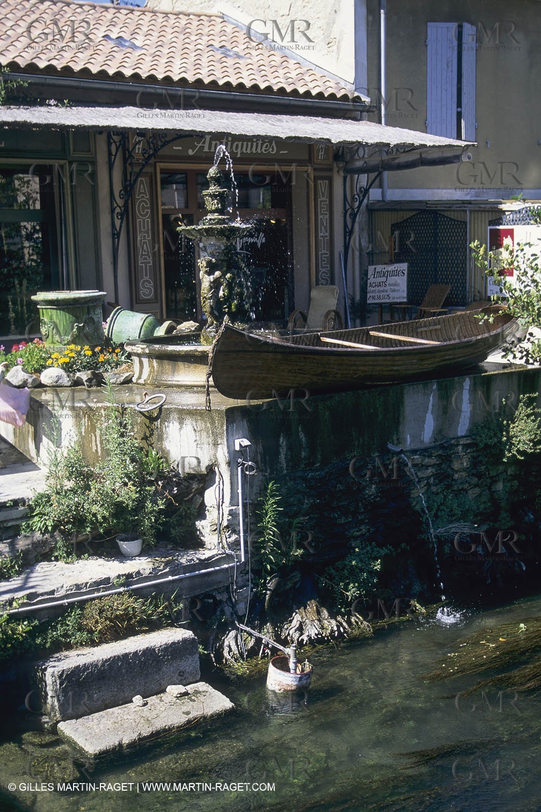Franfe, Provence, L'isle sur la Sorgue
