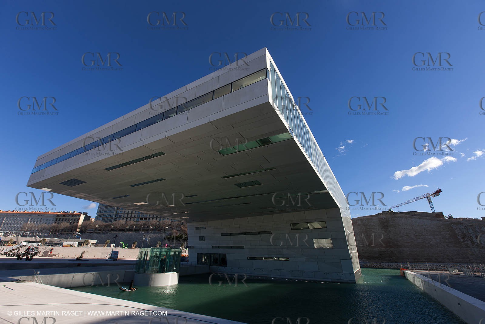 11 01 2013 - Marseille (FRA,13) - Marseille Provence 2013, European capital of Culture, J4 Esplanade, MUCEM Museum and Villa Mediterranée.