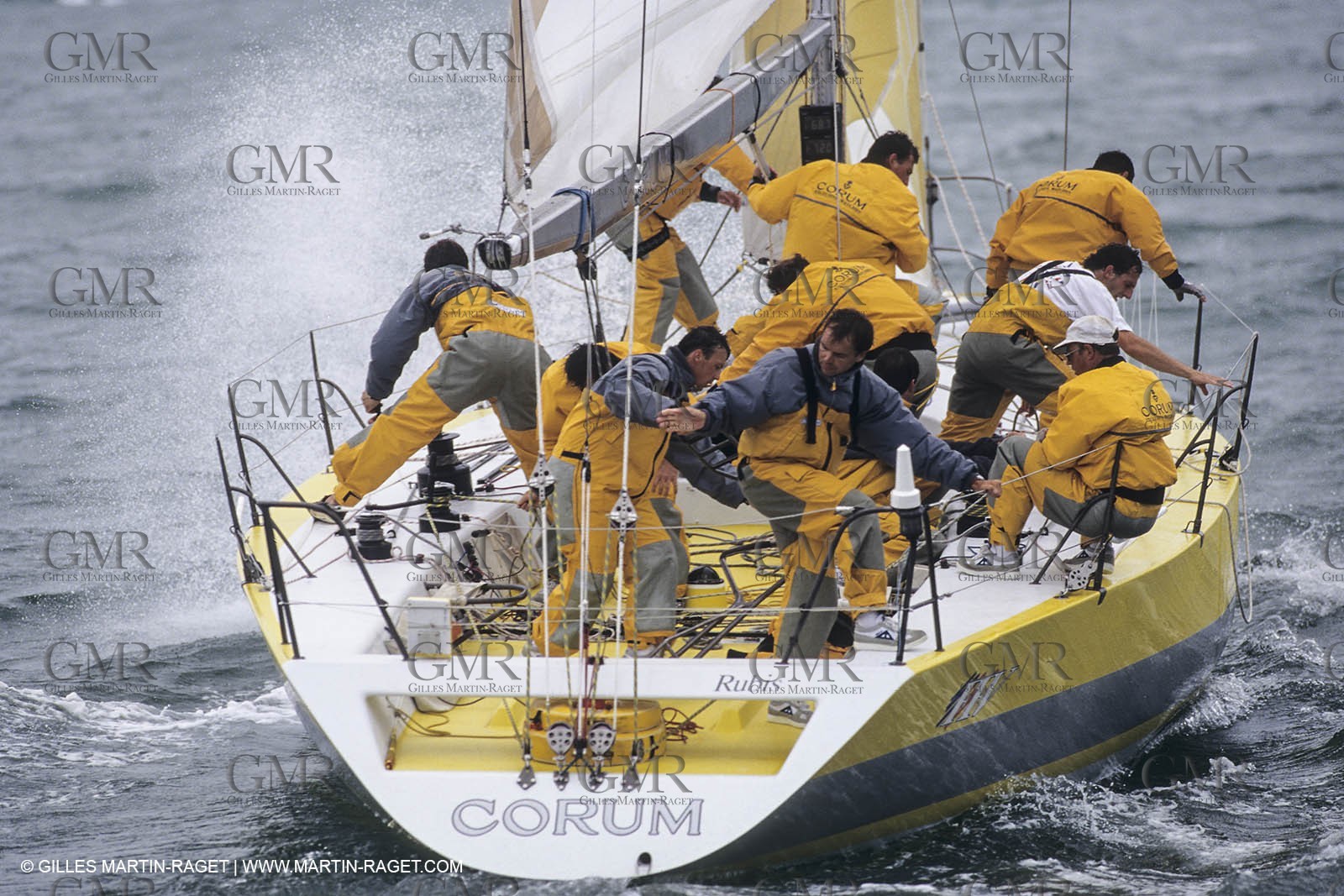 Sailing, Yacht Racing, Admiral's Cup, Cowes Week, Corum Sailing Team