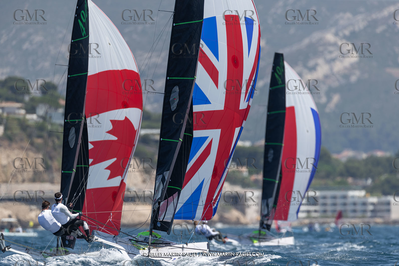 23 07 2024, Marseille (FRA), Paris 2024 Olympic Games, Sailing, Free trainings