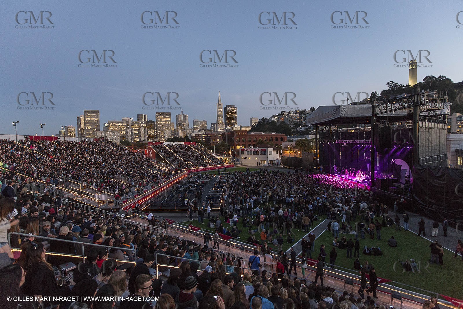 23 05 2013 - San Francisco (USA,CA) - 34th America's Cup - First concert of America's Cup Concert Series - Imagine Dragons