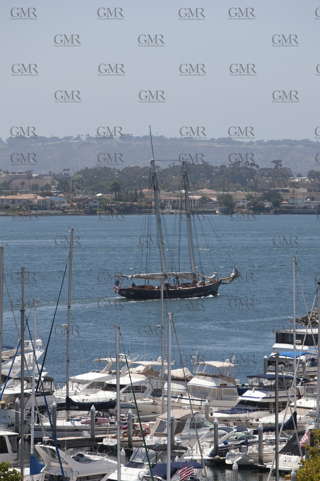 05 07 2009 - San Diego (USA,CA) -33rd America's Cup - BMW ORACLE Racing - Launching of the newly modified BOR 90 trimaran