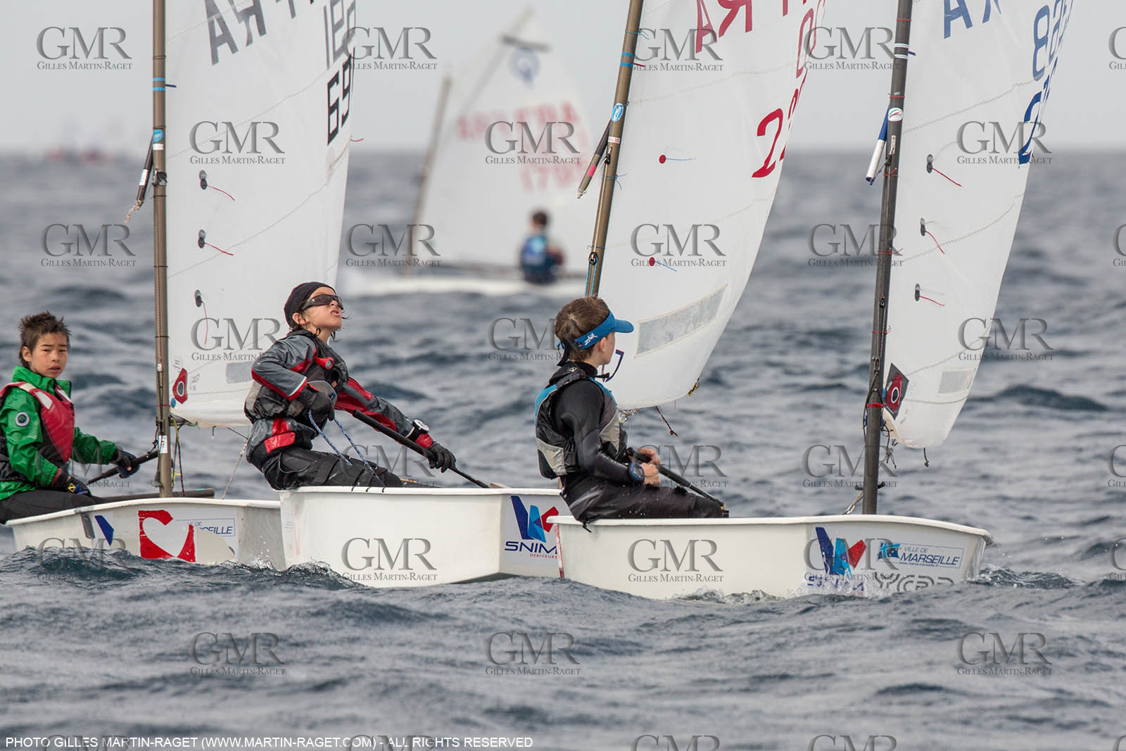 15 04 2016, Marseille (FRA,13), SNIM Dériveurs, Coupe Internationale de Printemps Optimist, Final Day
