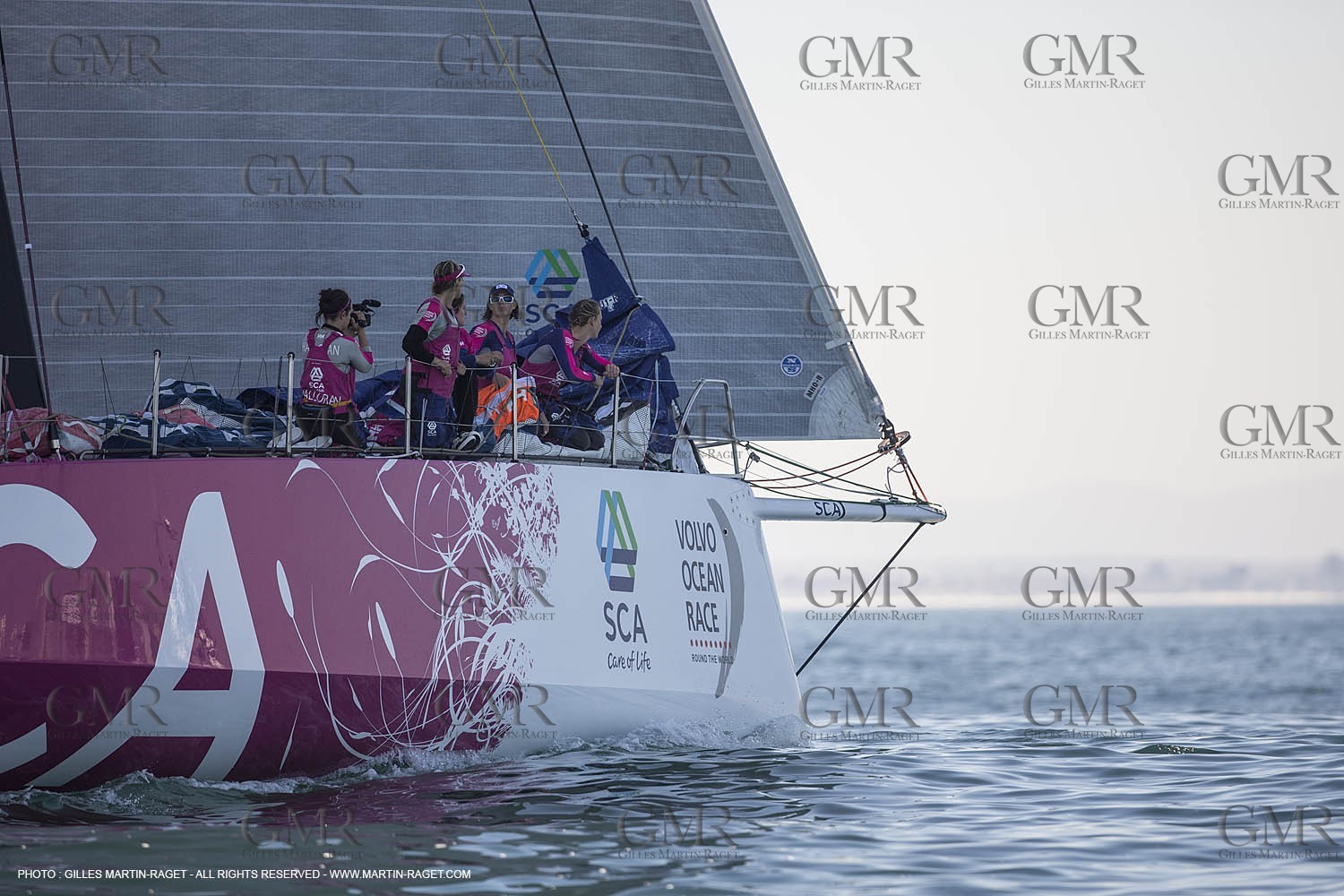 07 11 2014, Capetown (ZAF), Volvo Ocean Race 2014-15, Arrivals Team SCA