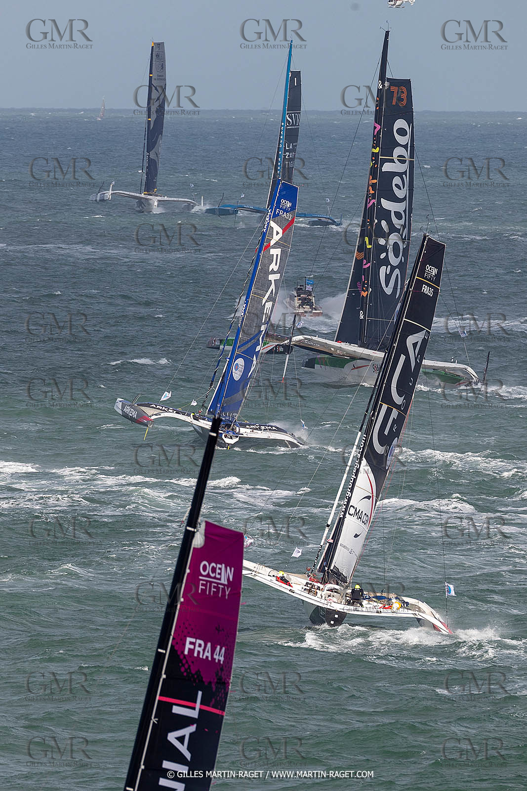 07 11 2021, Le Havre (FRA), Départ Transat Jacques Vabre 2021