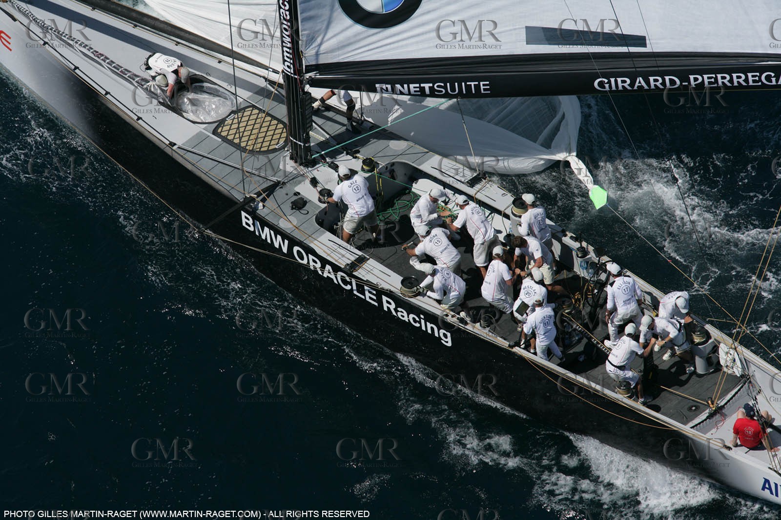 09 05 2007-Valencia (Spain)- 32nd America's Cup - Louis Vuitton Cup - RR2 - Day 11 - BMW ORACLE Racing