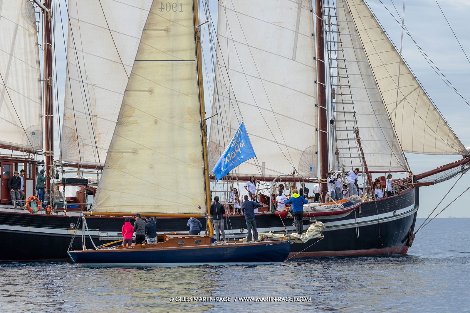 25 10 2025, Marseille (FRA), MED25 - Armada pour la Paix - Arrivée du Bel Espoir à Marseille