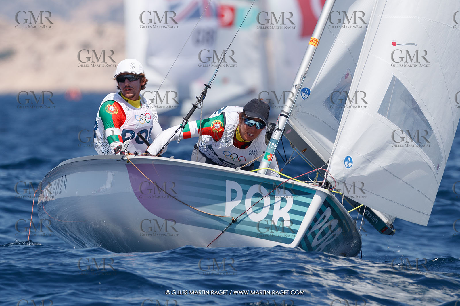 03 08 2024, Marseille (FRA), Paris 2024 Olympic Games, Sailing, Race Day 7