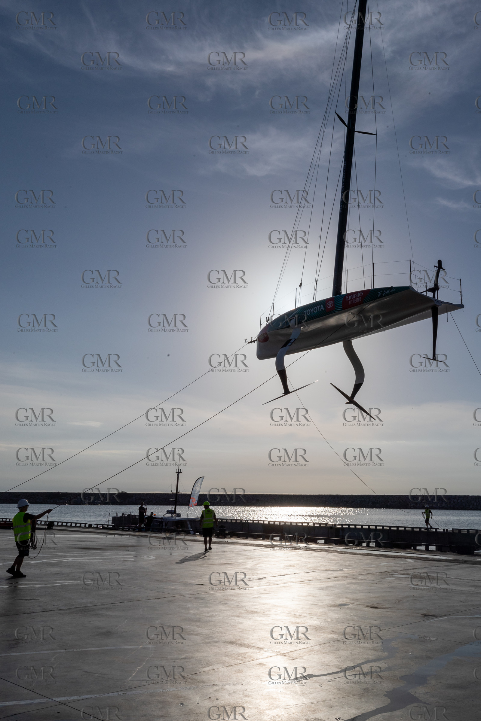 16 09 2023, Vilanova i La Geltru (ESP), 37th America's Cup, 1st Preliminary Regatta, Race Day 2