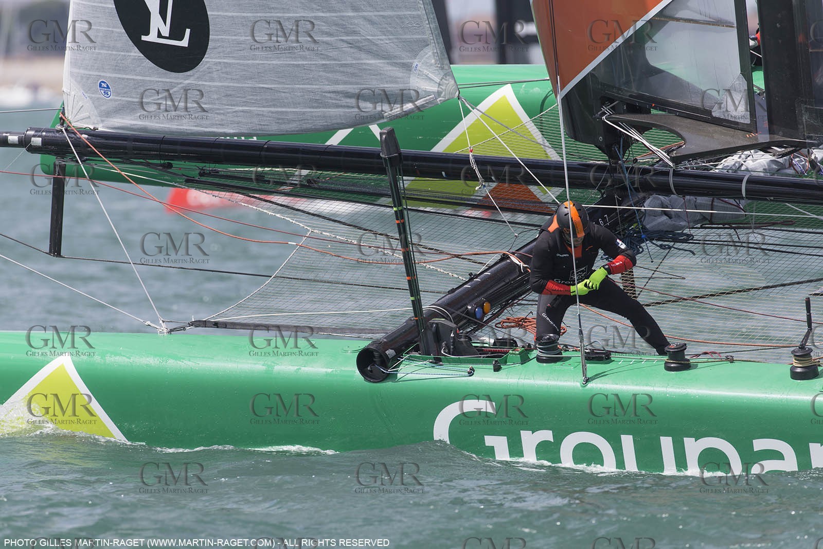 25 07 2015, Portsmouth (GBR), 35th America's Cup, Louis Vuitton America's Cup World Series Portsmouth 2015, Race Day 1