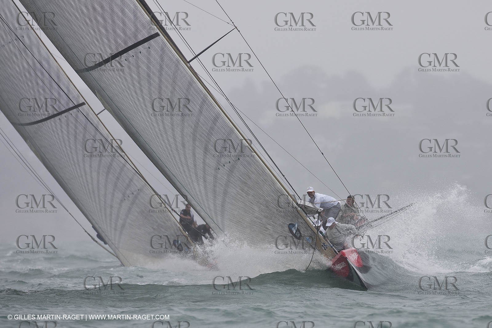 09 02 2009 - Auckland (NZL) - Louis Vuitton Pacific Series - Racing Day 9 - Round Robin 2