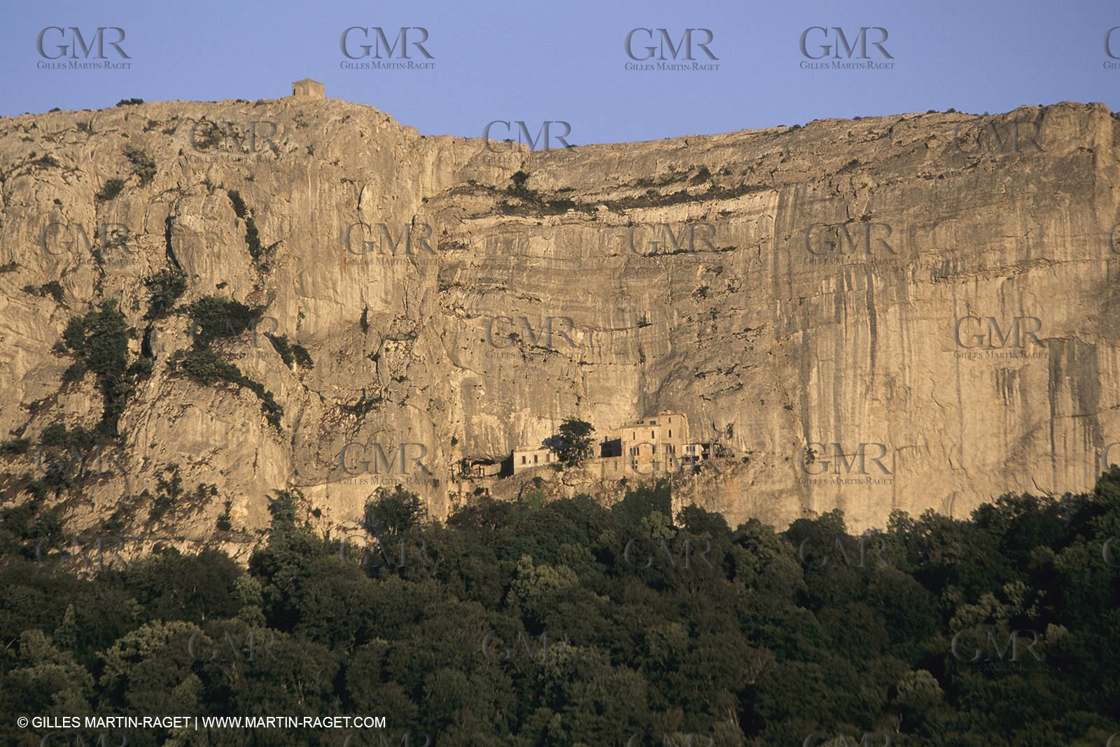 France, Provence, La sainte Baume, Provence verte, collines de Pagnol