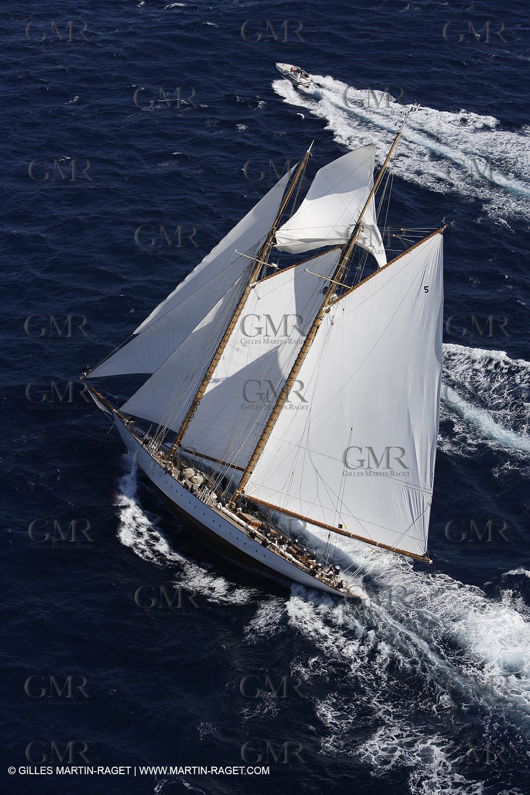 07 10 2006 - Saint Tropez (Fr) - Voiles de Saint Tropez 2006 - Classic Yachts - Eleonora Eleonora -