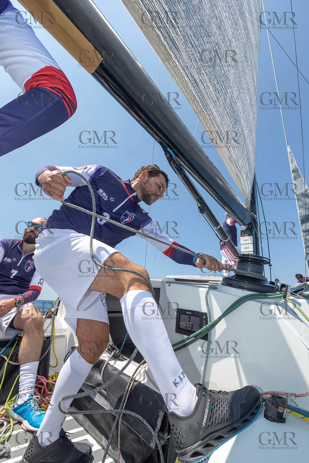 07 06 2021, Marseille (FRA,13), SSL Team France, Entraînement à bord de Tonerre de Glenn
