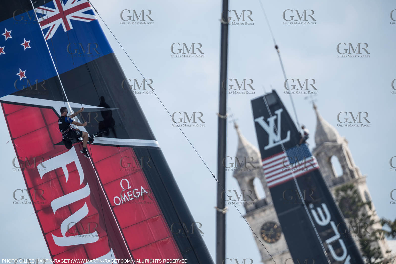 18 06 2017 - Bermuda (BDA) - 35th America's Cup 2017 - 35th America's Cup Match Presented by Louis Vuitton