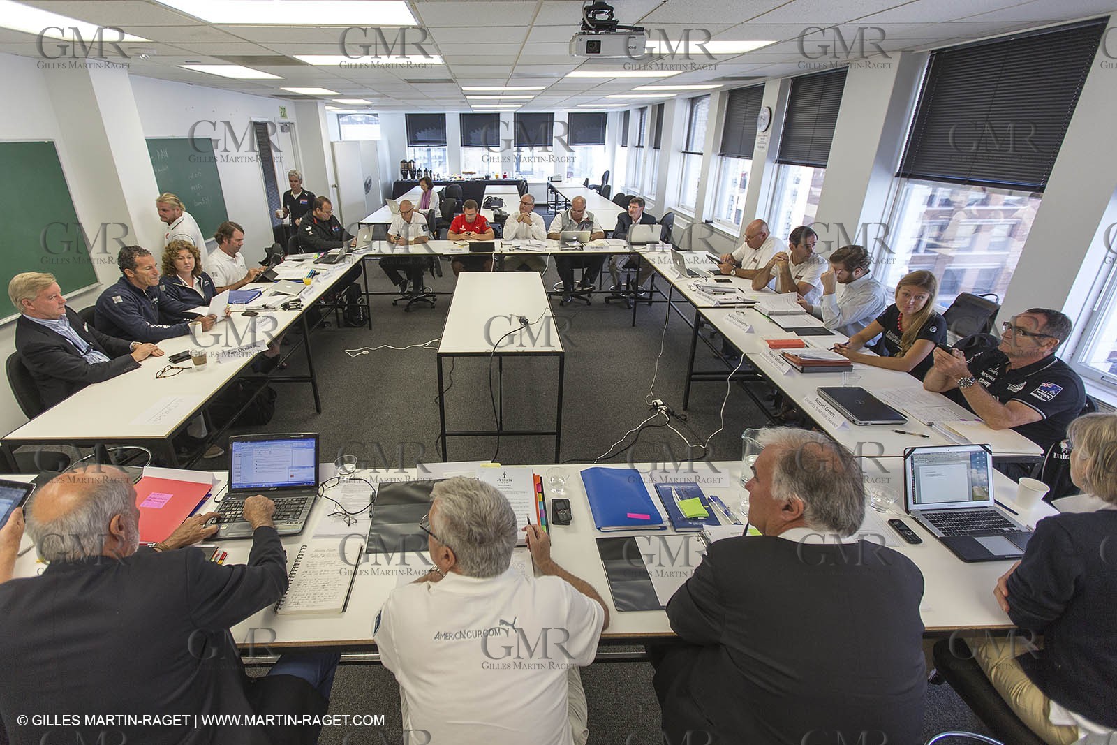 08 07 2013 - San Francisco (USA,CA) - 34th America's Cup - Jury Meeting, July 8