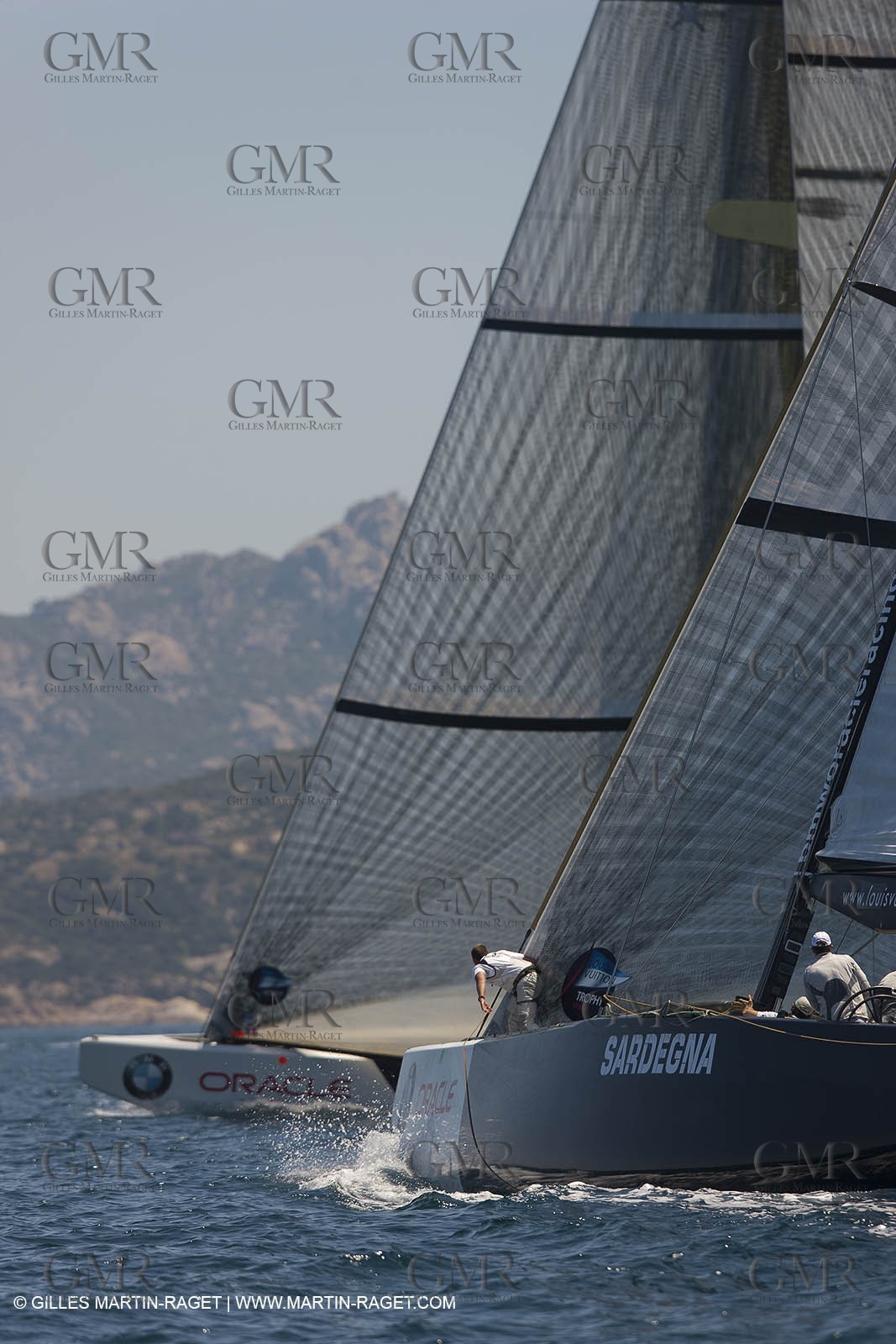 23 05 2010 - La Maddalena (ITA, Sardinia) Louis Vuitton Trophy - BMW ORACLE Racing - Racing Day 2