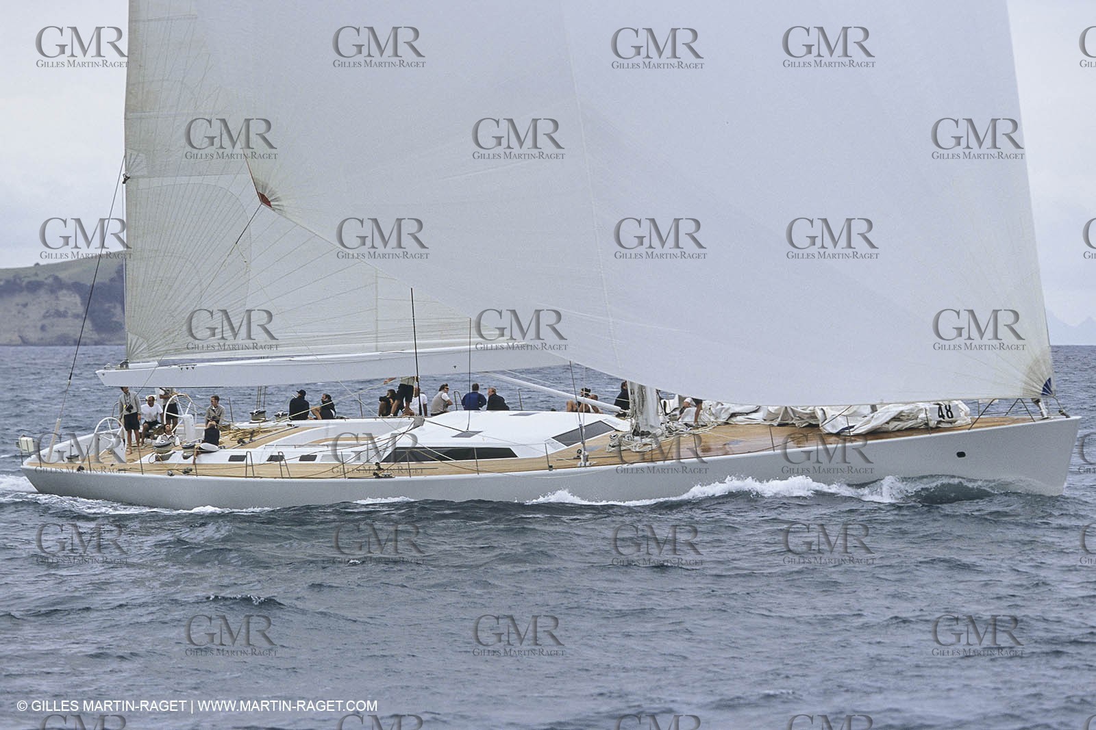 Sailing, Sailing Super Yachts, Millenium Cup 2000, Auckland (NZL)