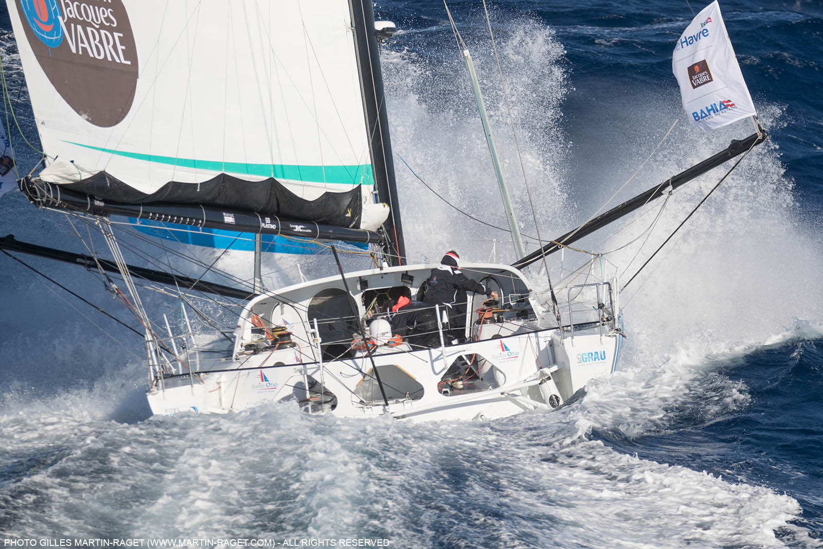 13 07 2017, Port Camargue (FRA,30), Transat Jacques Vabre 2017, Bastide Otio (Kito de Pavant, Yannick Bestaven), offshore trainings