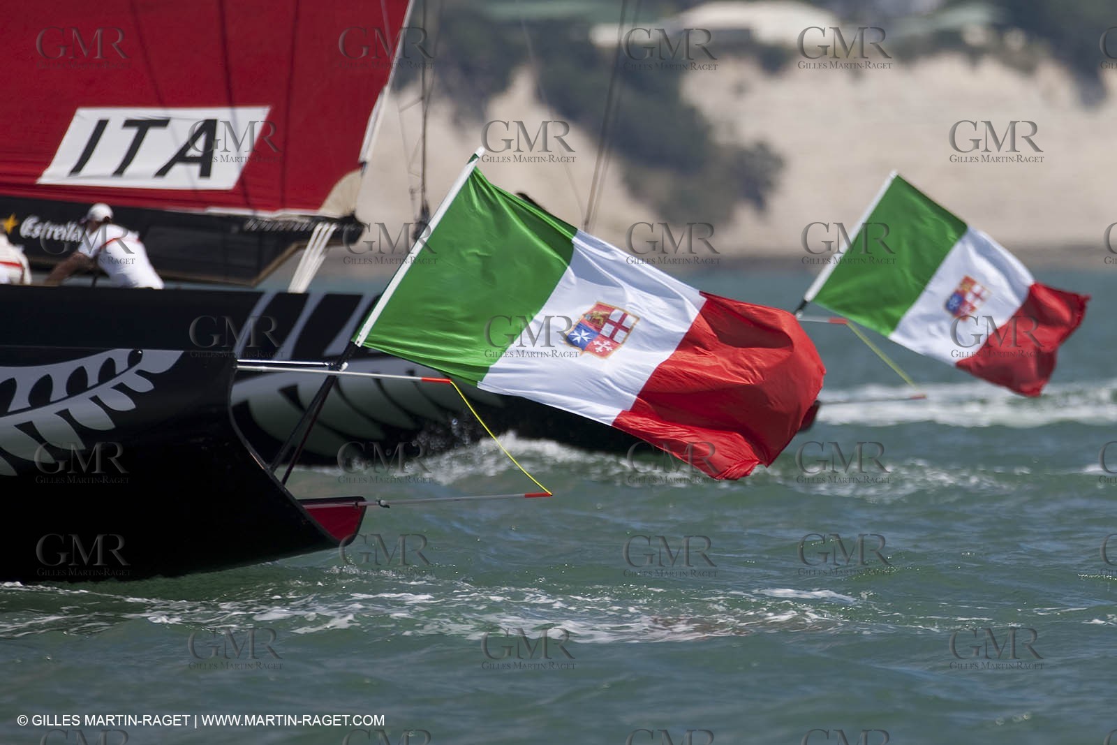 08 02 2009 - Auckland (NZL) -  Louis Vuitton Pacific Series -  Racing Day 8 - Round Robin 2
