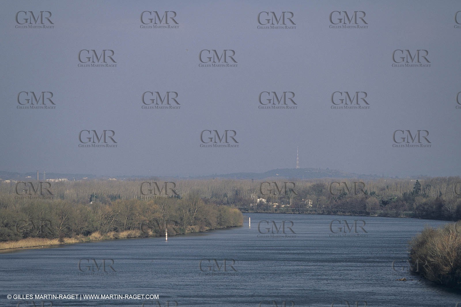 France, Provence, The Rhône River