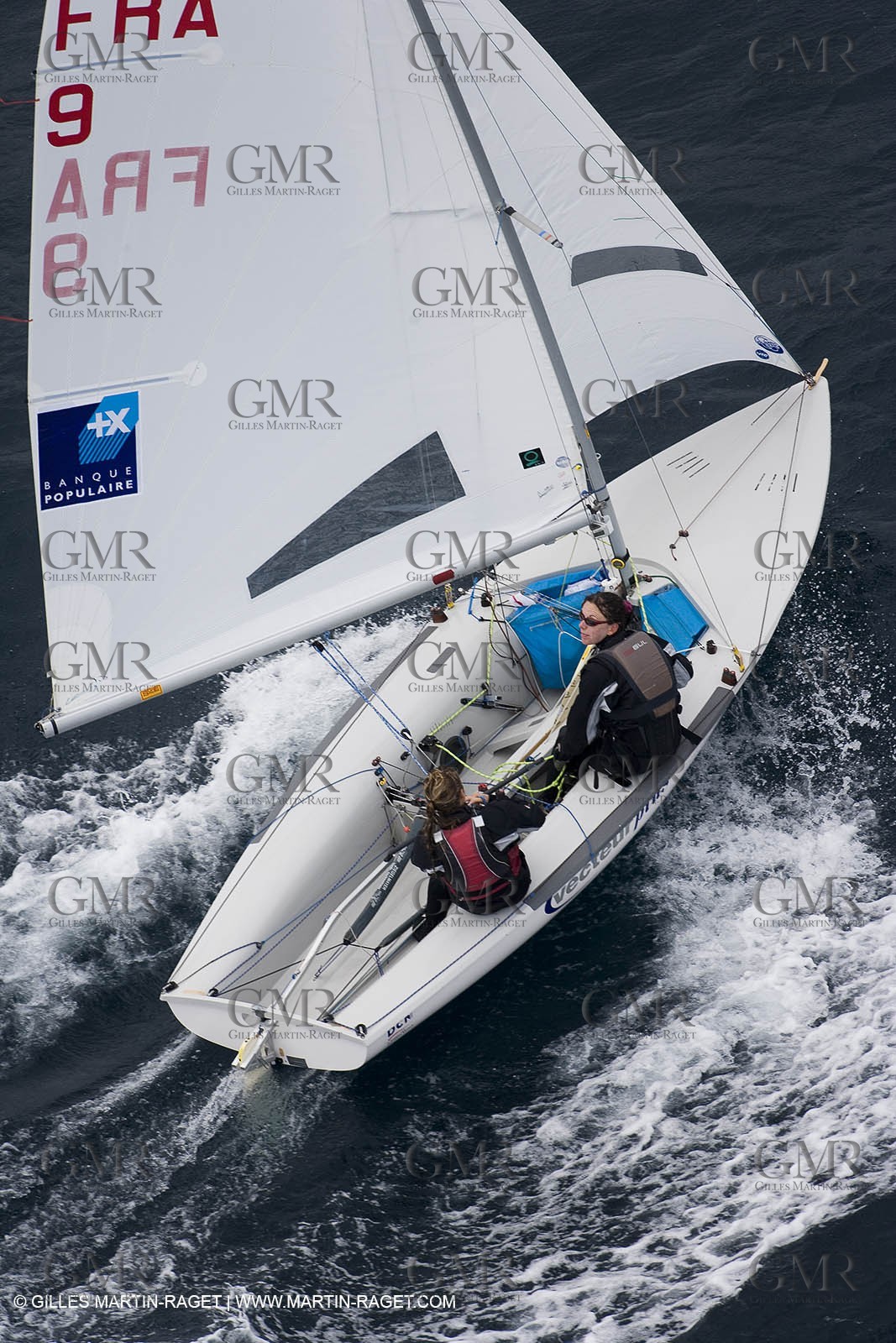26 04 2007 - 2007 Semaine Olympique Française - Hyères (South of France) - Day 5 - Team France - 470 Femme - Lecointre-Lemaître