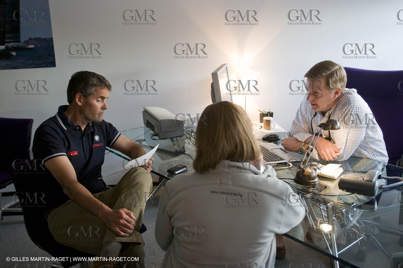 17 03 2007 - Valencia (ESP) - 33rd America's Cup - BMW ORACLE Racing -  - 2008 Winter training - court result