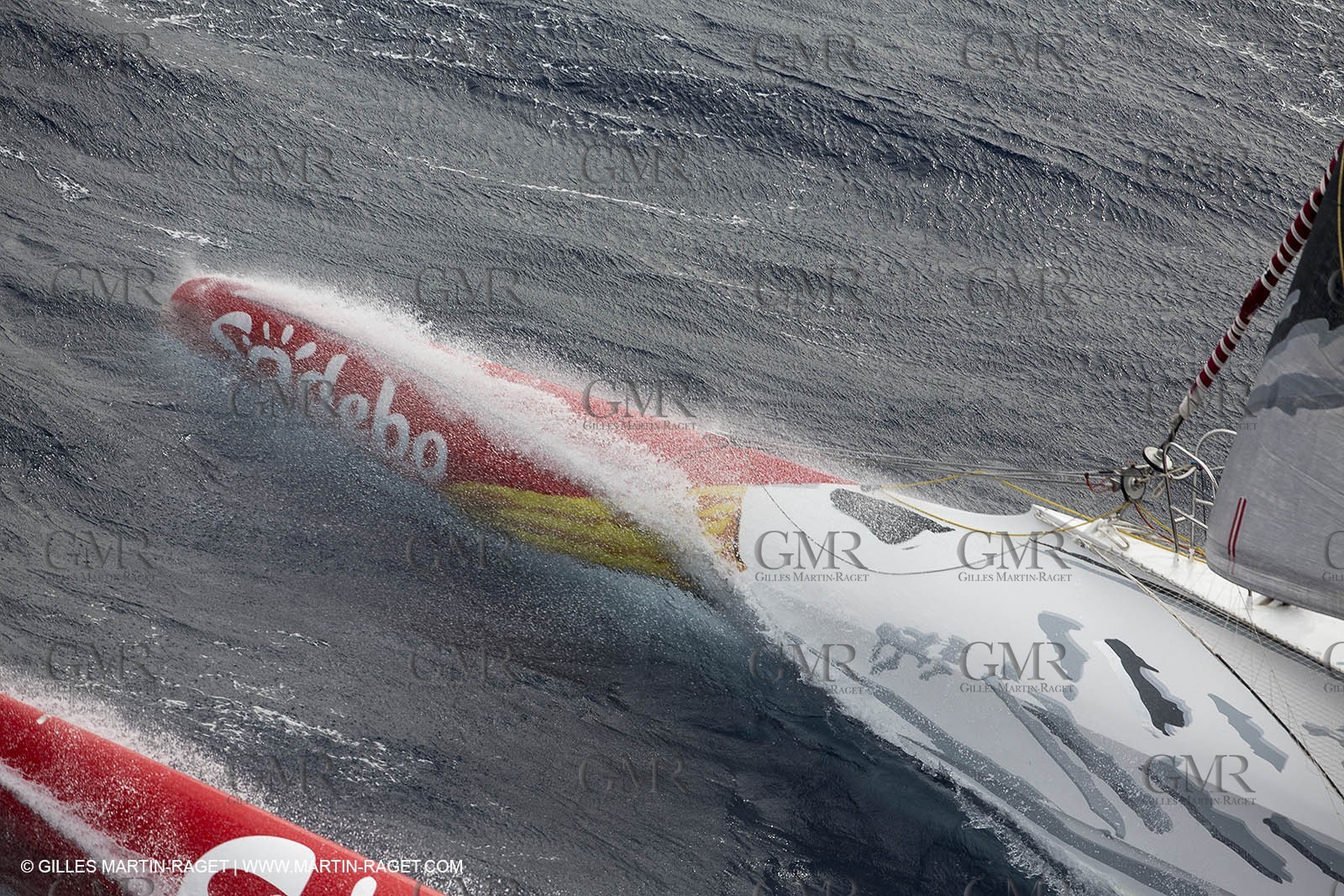 12 09 2012 - Marseille (FRA,13) - Trimaran Sodebo - Thomas Coville - Tentative contre le record de la Méditerranée