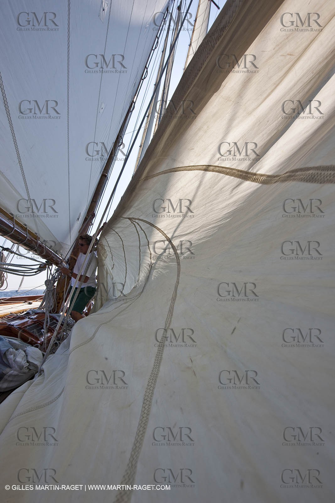 23 09 2009 - Cannes (FRA,83) - Régates Royales - A bord Pen duick