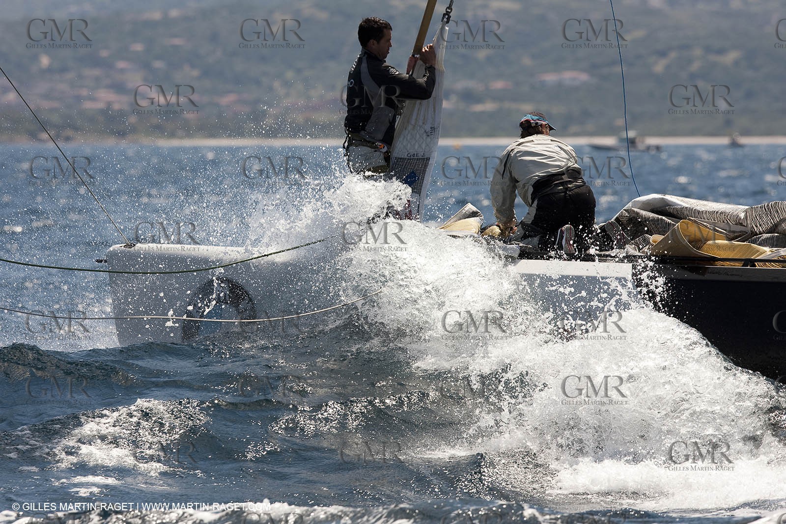 19 05 2010 - La Maddalena (ITA, Sardinia) Louis Vuitton Trophy - BMW ORACLE Racing - Training