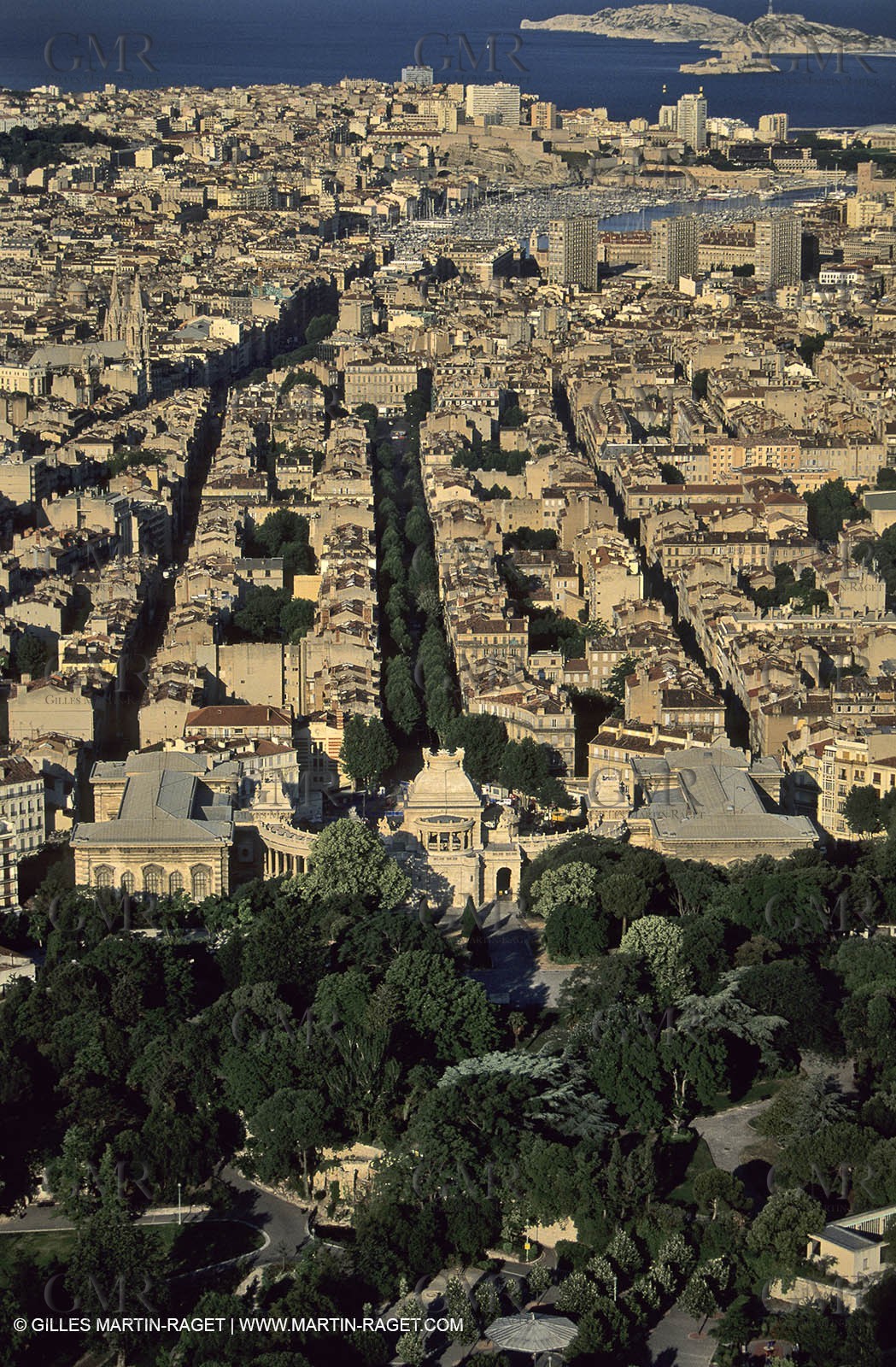 Marseilles, Longchamp palace garden
