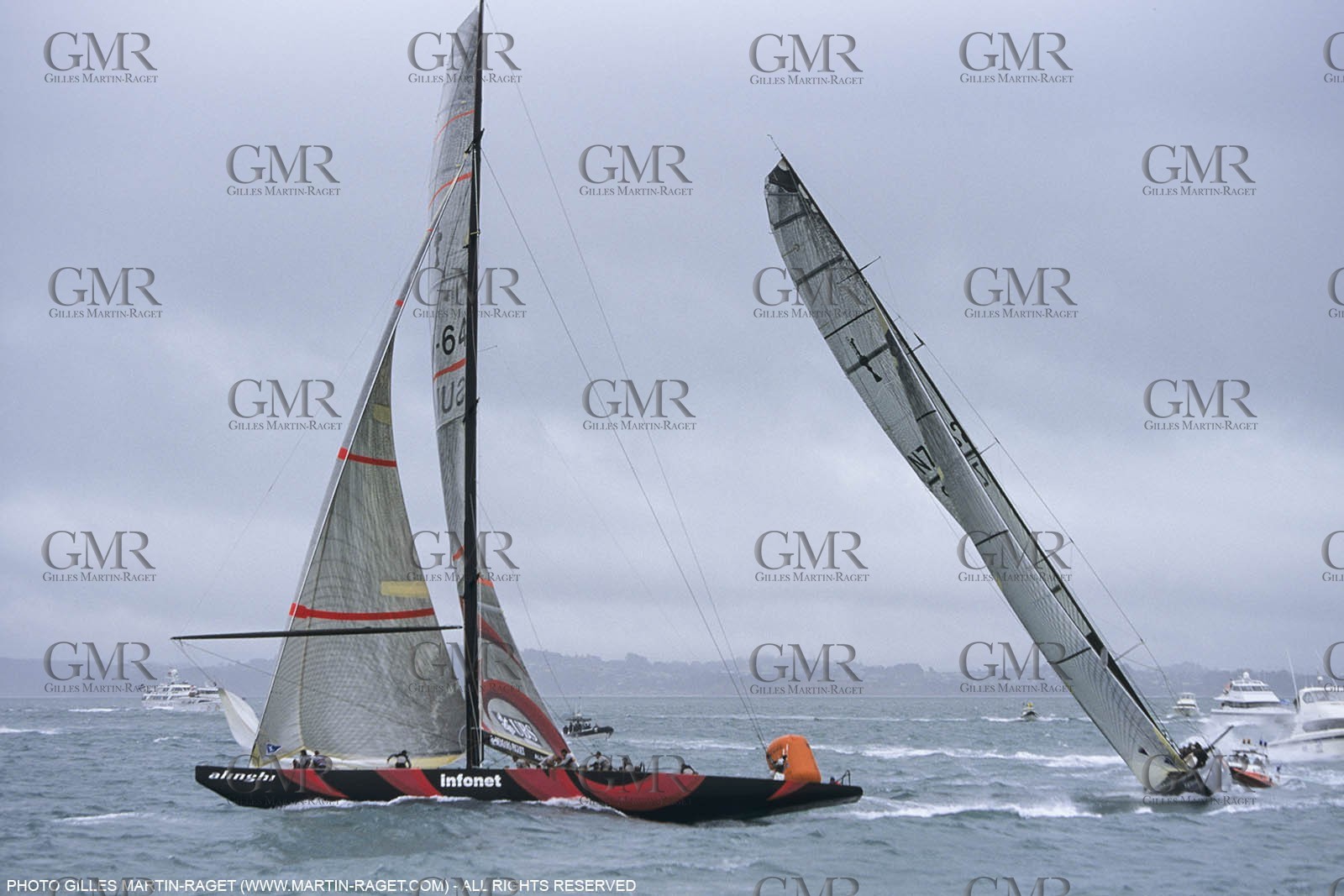 Yacht racing, 31st America's Cup 2003, Auckland (NZL) , Alinghi