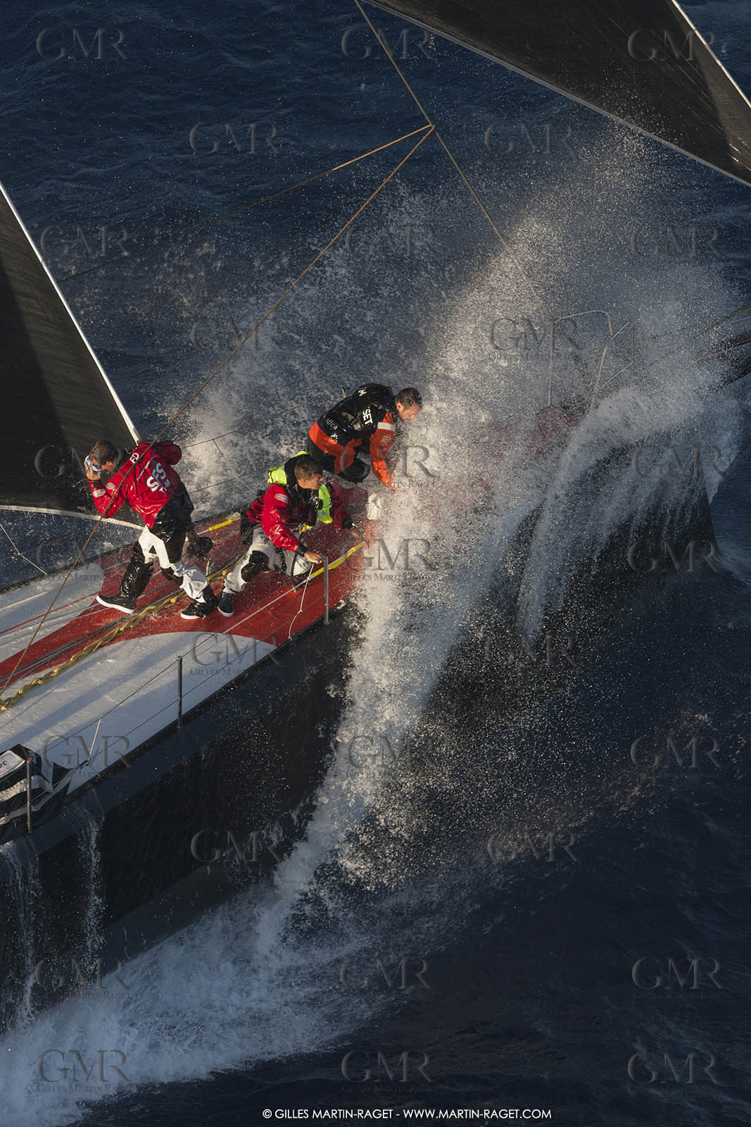 09 10 2017, Calvi (FRA,20), VOR 70 Babsy, Tentative de record autour de la Corse à la voile, skipper Franck Cammas