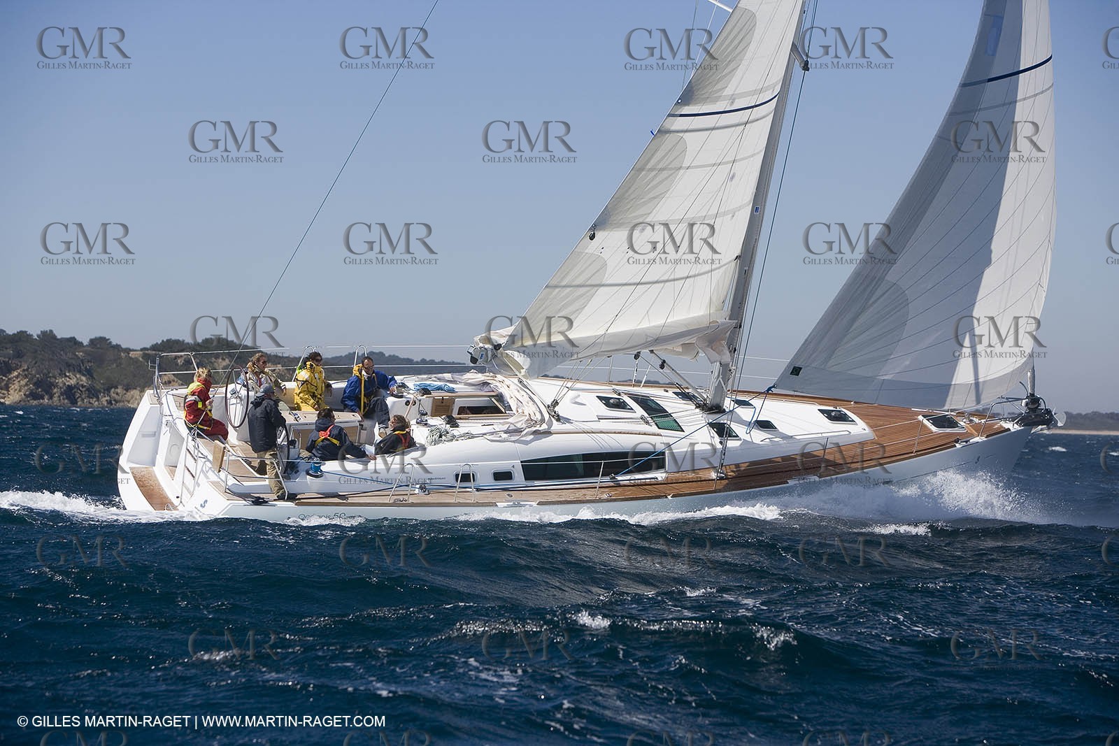 Monocoque de croisiere sous voile
