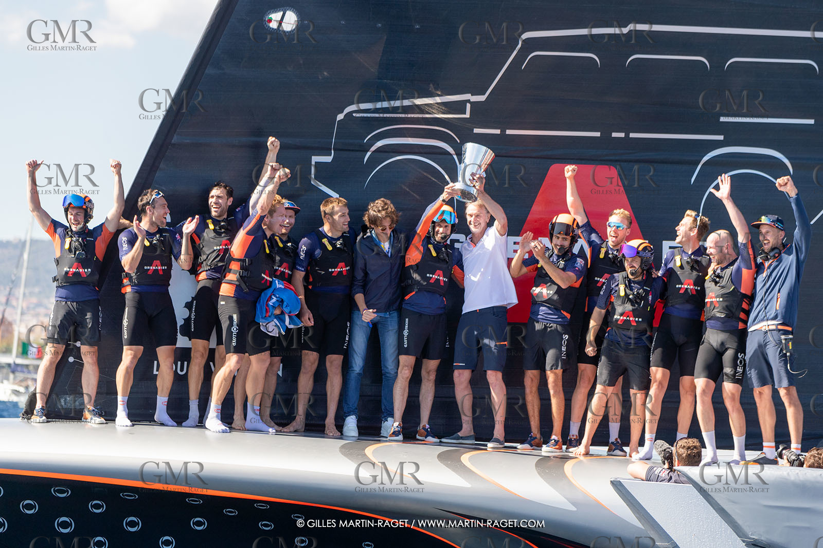 04 10 2024, Barcelona (ESP), 37th America's Cup, Louis Vuitton Cup Final, Race Day 7